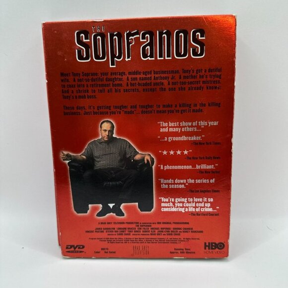 The Warner Home Video the Sopranos - the Complete First Season (DVD) (4-Disc Set - Picture 2 of 4